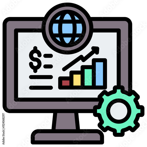 Web Traffic Icon