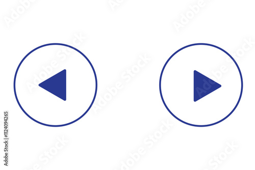 Free Download Play button icon set. Start symbol vector illustration isolated. Web media interface play sign. - GFXLoad