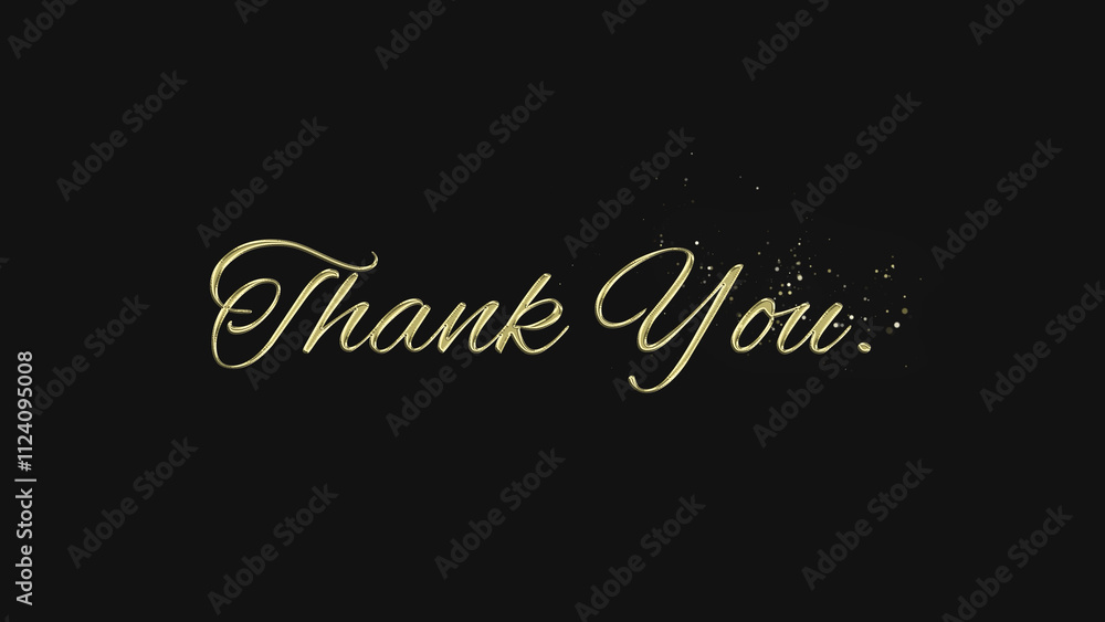 Thank You text gold lettering text typography on gray or black background golden text banner illustration great for wishing and Thanking your loved ones Thank You text gold lettering text typography on gray or black background golden text banner illustration great for wishing and Thanking your loved ones