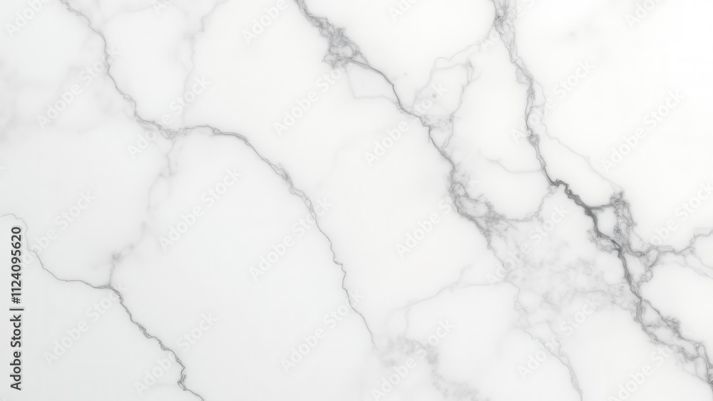 Fototapeta premium Speckled granite patterns. Crisp, white Carrara marble with delicate grey veining, perfect for classic and sophisticated settings, Ultra-clear, noise-free, 4K UHD quality