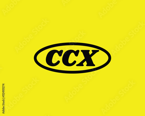 CCX Logo design vector template. CCX photo