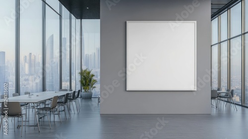 Blank Canvas with City View