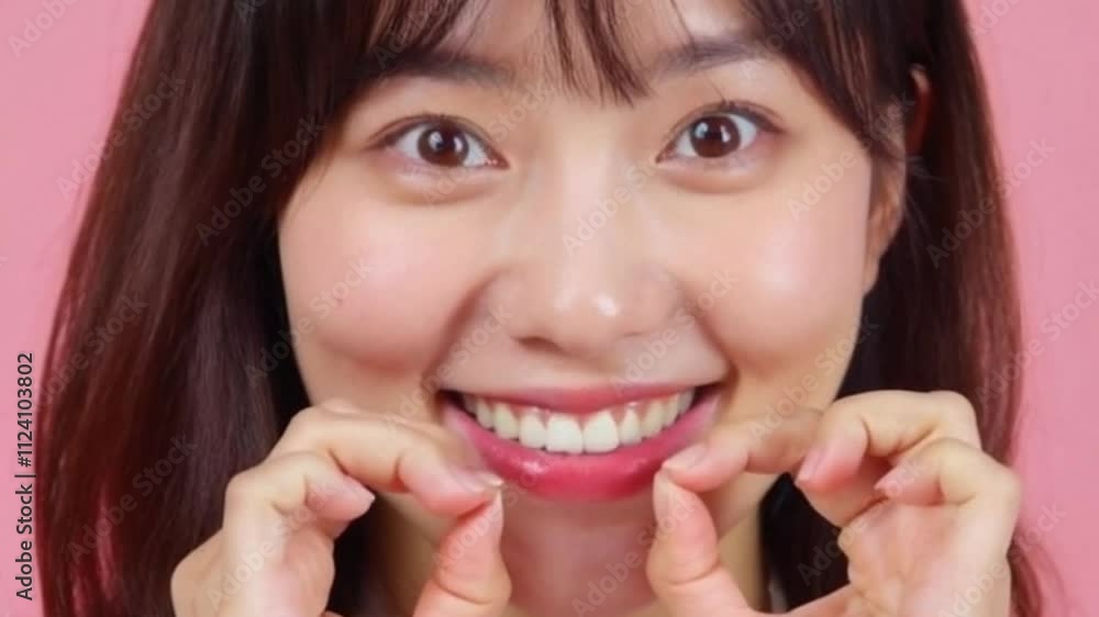 very adorable and funny expression of beautiful woman very adorable and funny expression of beautiful woman