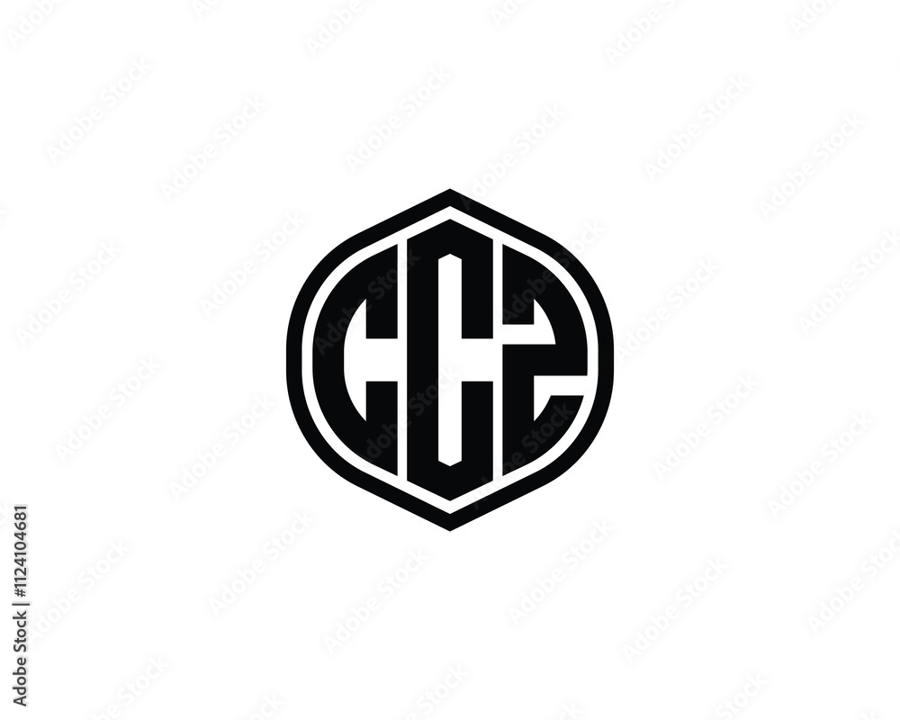 CCZ logo design vector template. CCZ CCZ logo design vector template. CCZ