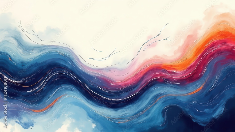 Surging wave motions. Trendy liquid design with flowing waveforms, capturing nature's rhythm, seamless integration, 4K precision. Surging wave motions. Trendy liquid design with flowing waveforms, capturing nature's rhythm, seamless integration, 4K precision.