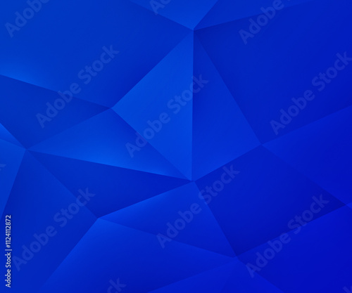 Blue Polygons Texture