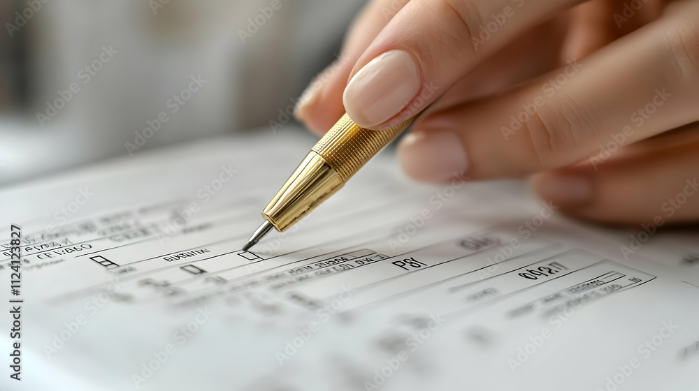 Filling Forms with a Pen, Efficiently and Carefully Filling Forms with a Pen, Efficiently and Carefully