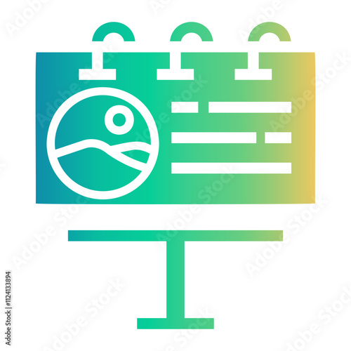 billboard Gradient icon