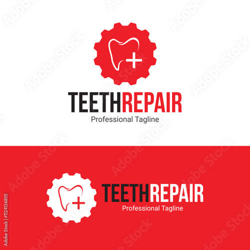 dentist logo vector template