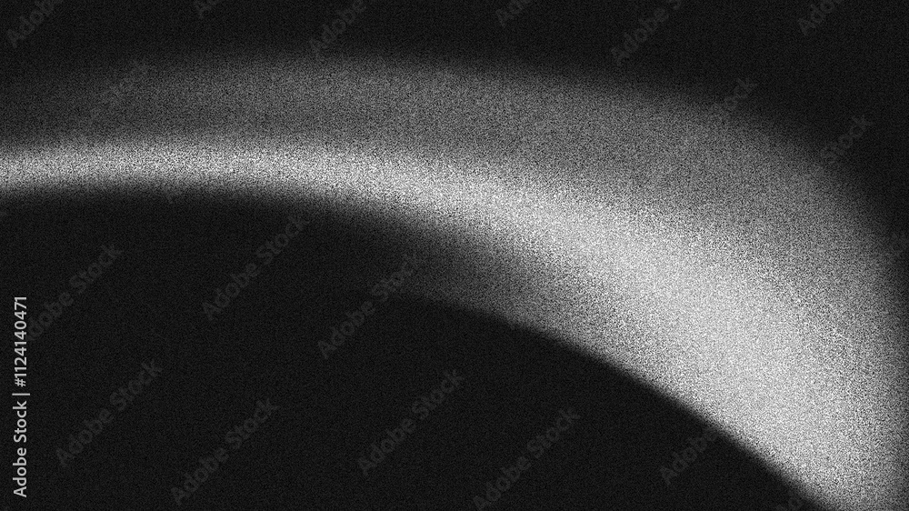 Abstract black and white textured gradient with subtle curves and grainy effect Abstract black and white textured gradient with subtle curves and grainy effect