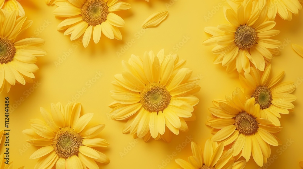 An inviting bright sunny yellow background that delivers a sense of joy and vibrancy, perfect for uplifting designs An inviting bright sunny yellow background that delivers a sense of joy and vibrancy, perfect for uplifting designs