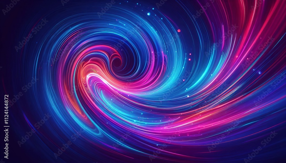 A vibrant abstract background with swirling gradients A vibrant abstract background with swirling gradients