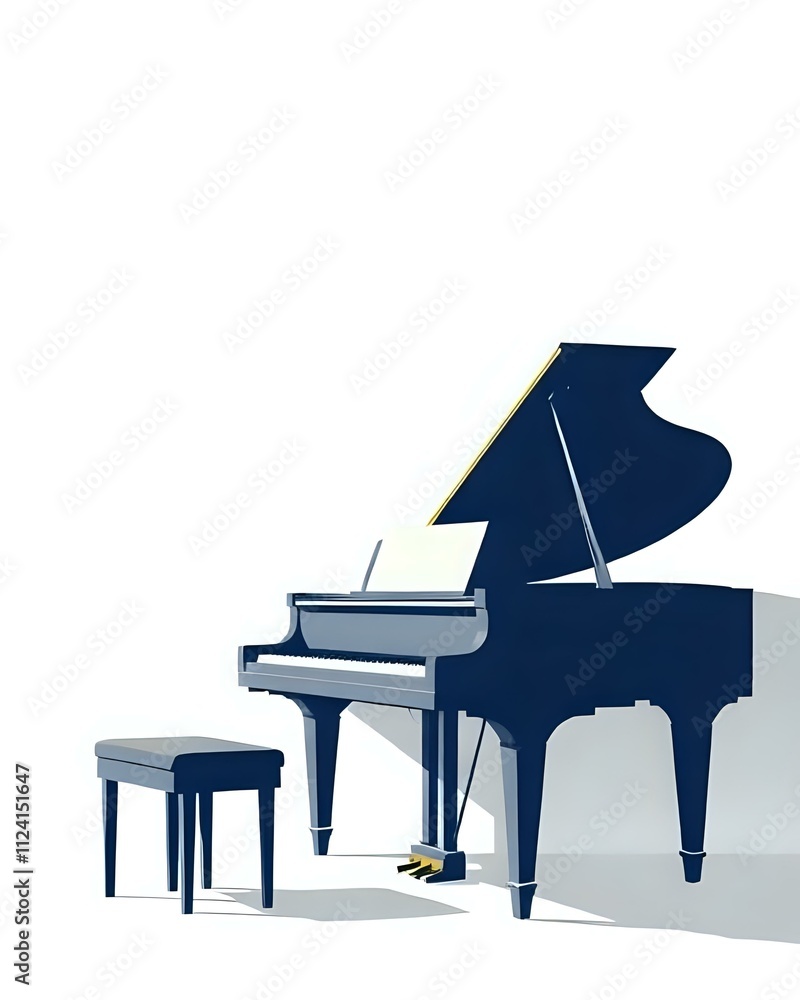 illustration vectoriel d'un piano à queue illustration vectoriel d'un piano à queue