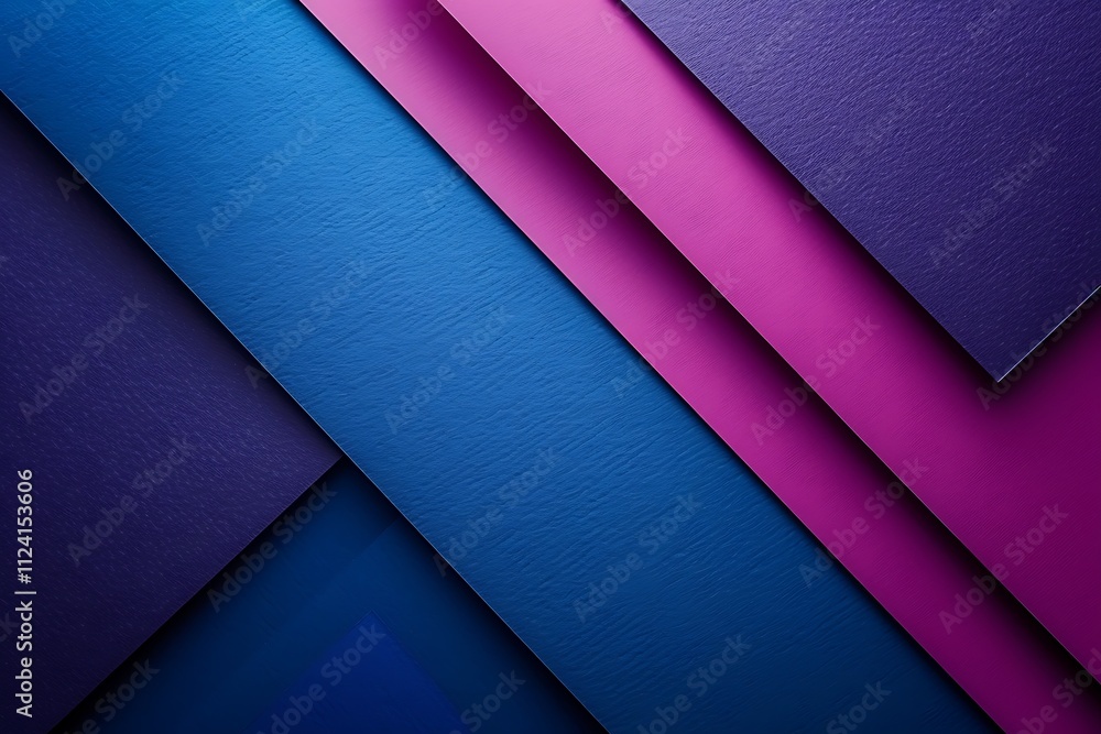 Abstract background with diagonal blue and purple layers Abstract background with diagonal blue and purple layers