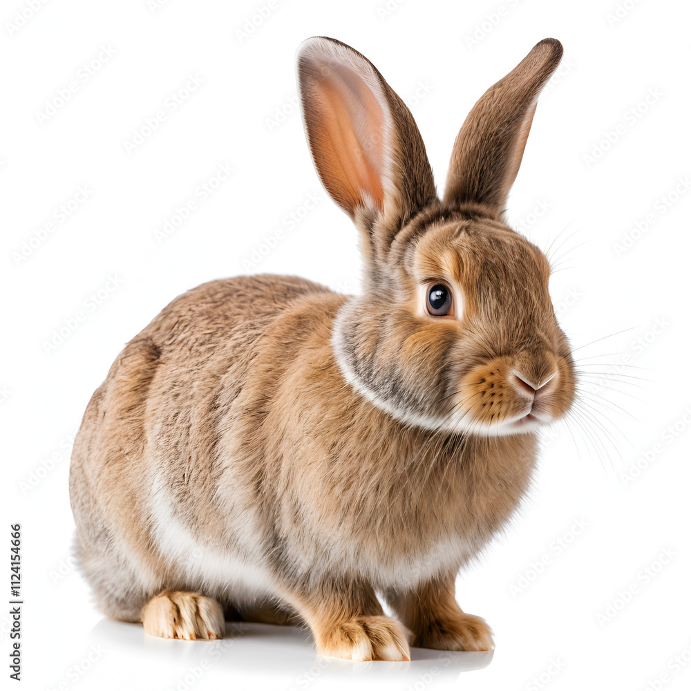 Fototapeta premium rabbit isolated on white