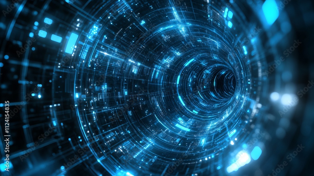 Futuristic abstract technology background featuring intricate digital circuit patterns, glowing blue and purple light effects, geometric shapes, dynamic lines, and modern design elements Futuristic abstract technology background featuring intricate digital circuit patterns, glowing blue and purple light effects, geometric shapes, dynamic lines, and modern design elements