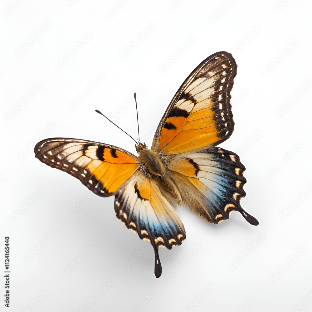 Obraz premium butterfly on white background
