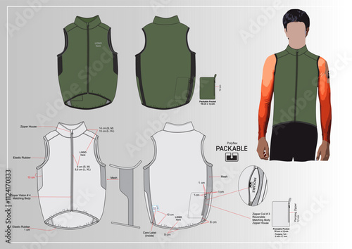 cycling vest.eps