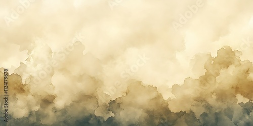 Abstract cloudscape in sepia tones.