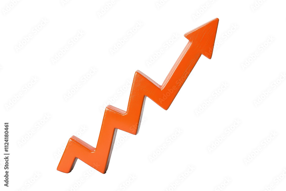An upward-pointing zigzag arrow symbolizing growth and progress. An upward-pointing zigzag arrow symbolizing growth and progress.