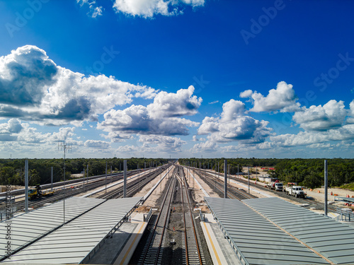 Train Maya Station in Cancun, Mexico photo