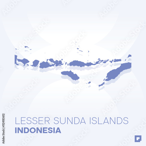 Lesser Sunda Islands vector map, Vector map of Lesser Sunda Islands, editable eps, AI files, Vector illustration of Lesser Sunda Islands vector map