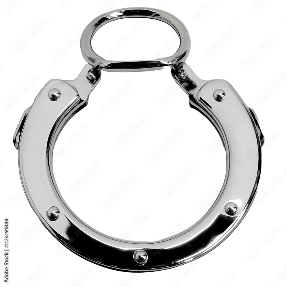 Obraz premium handcuffs no background