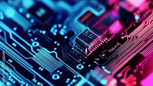 Circuit components meticulously arranged on a development board, showcasing innovation and precision in electronic engineering, where every element plays a crucial role in creating functional technolo