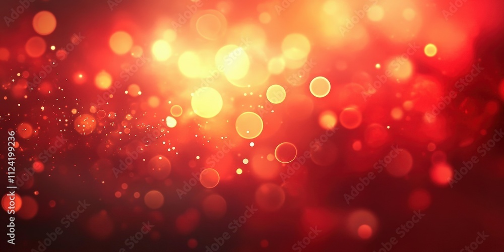 Red and Gold Bokeh Lights on a Dark Background Creating a Dreamy and Festive Atmosphere for Celebrations and Artistic Projects Red and Gold Bokeh Lights on a Dark Background Creating a Dreamy and Festive Atmosphere for Celebrations and Artistic Projects