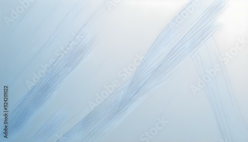 Clear Plain Shiny Warm Soft Vintage Bokeh Cloudy Wave Like Geometric Blue Background or Texture