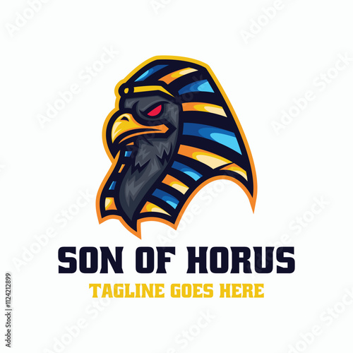 Son Of Horus Simple Mascot Logo