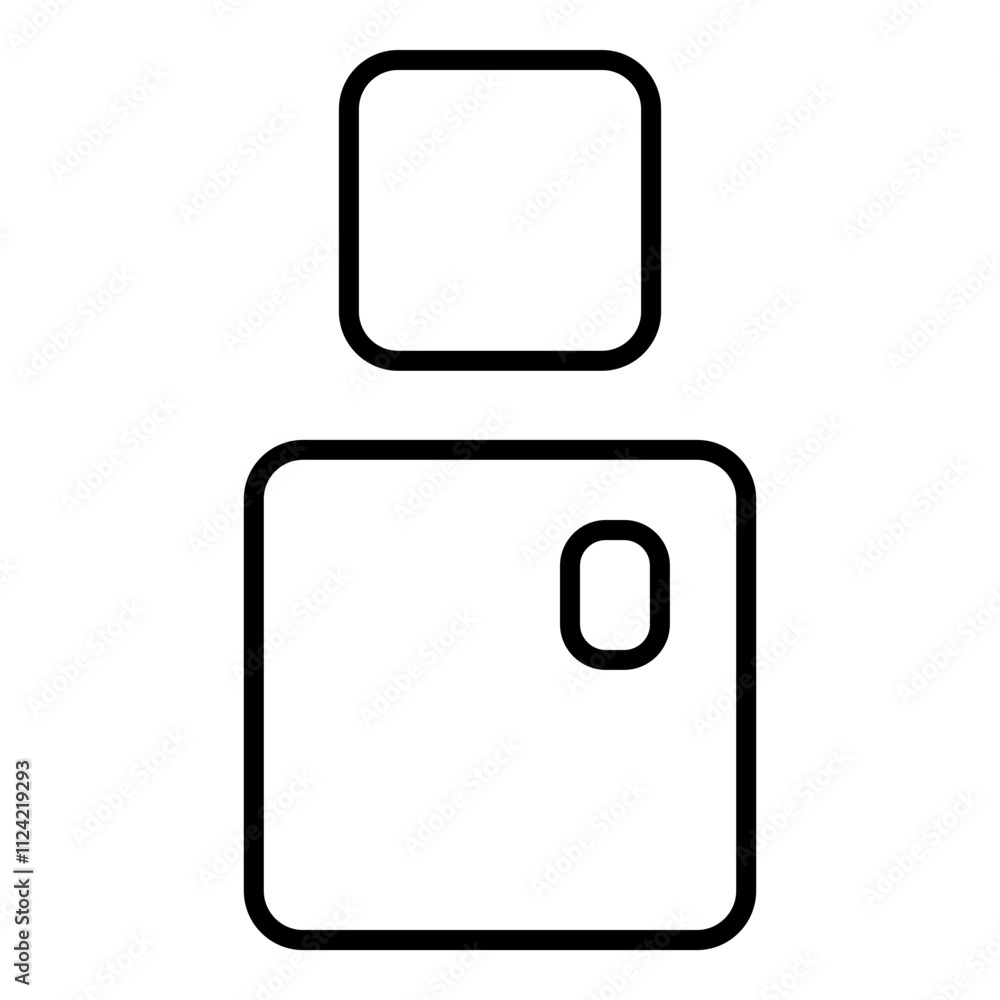 Robot icon vector illustration on white background Robot icon vector illustration on white background