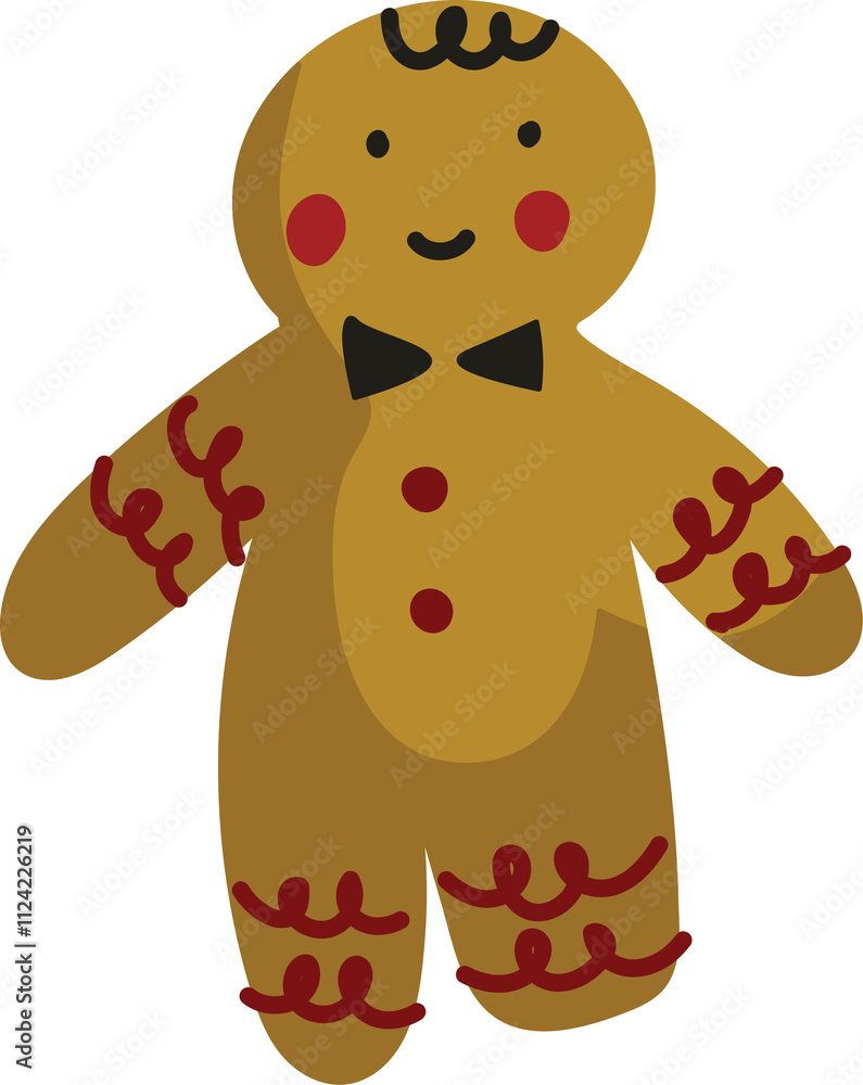 Fototapeta premium Christmas Gingerman Cookies