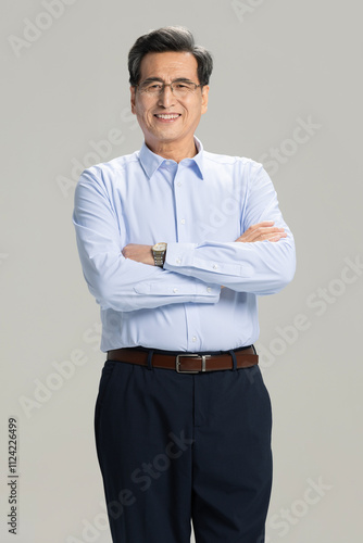 Portrait of senior male entrepreneur