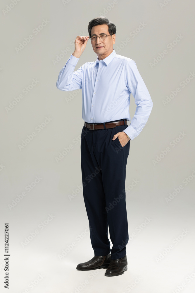 Portrait of senior male entrepreneur Portrait of senior male entrepreneur