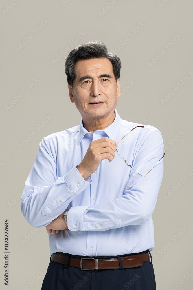 Portrait of senior male entrepreneur Portrait of senior male entrepreneur
