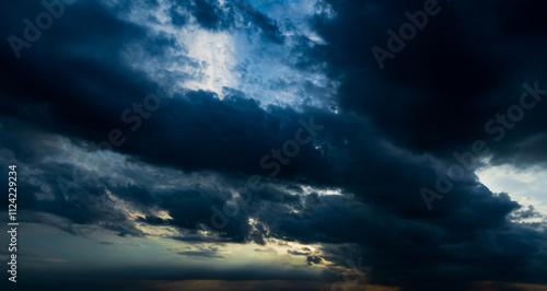 Cloud storm sky dark halloween background rain lightning thunder stoumy typhoon Nature light scene rainy atmosphere damage effect carbon dioxide dust air pollution 2.5 Pm, texture nature windstorm.