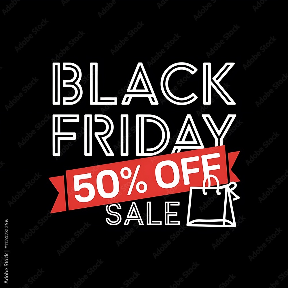 decorative black friday text Font and Alphabet, black background decorative black friday text Font and Alphabet, black background