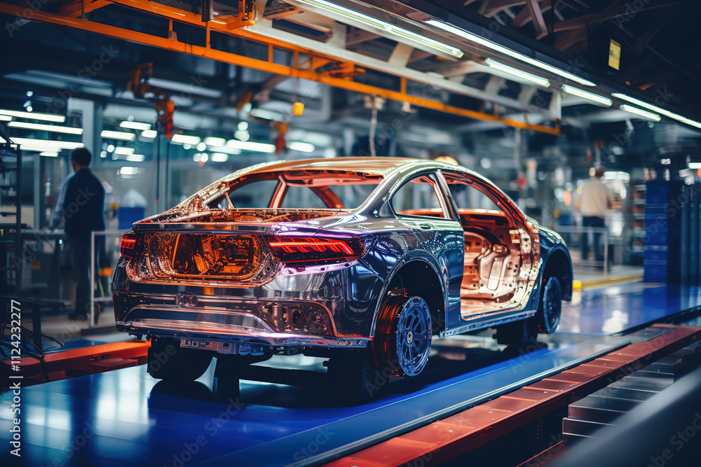 Automotive assembly plant with innovative technology for vehicle manufacturing Automotive assembly plant with innovative technology for vehicle manufacturing