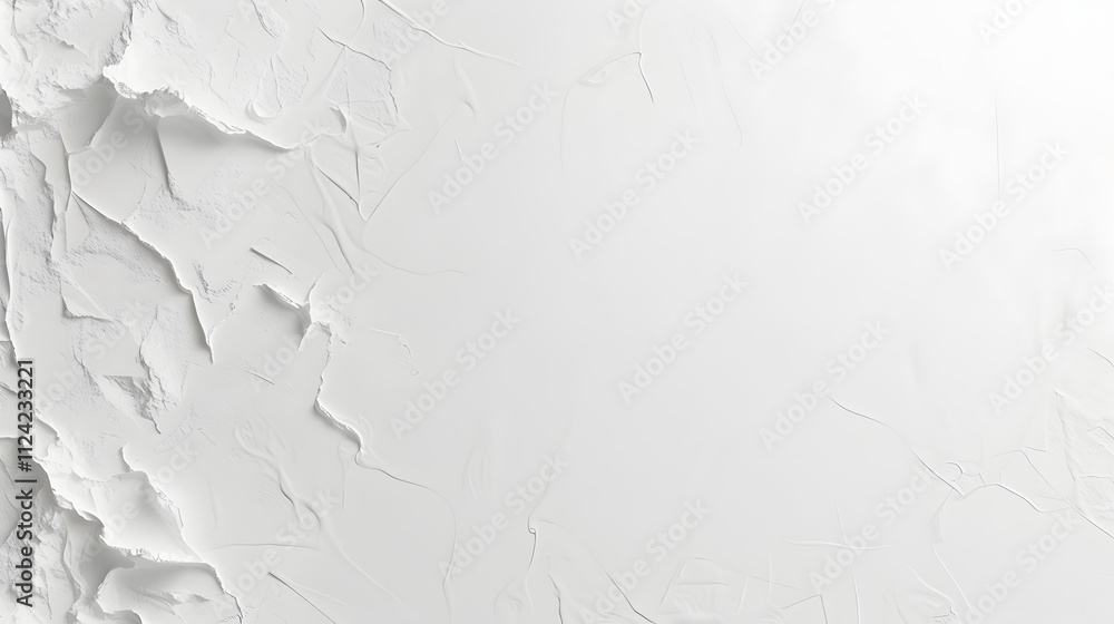 Obraz premium A textured white background with subtle relief patterns.