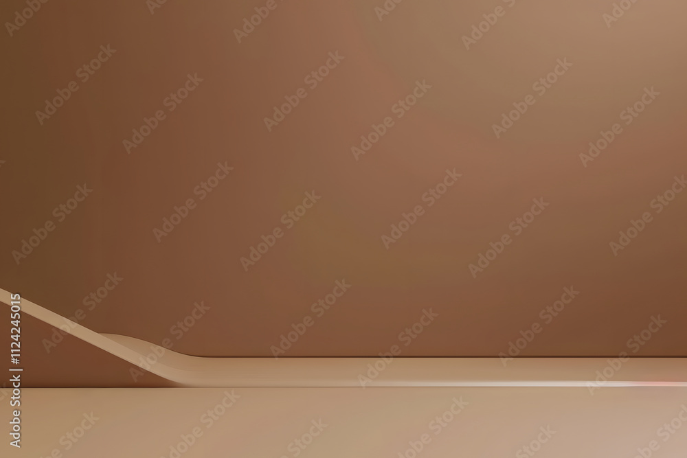 Abstract design featuring smooth lines and warm tones on a minimalist background. Abstract design featuring smooth lines and warm tones on a minimalist background.