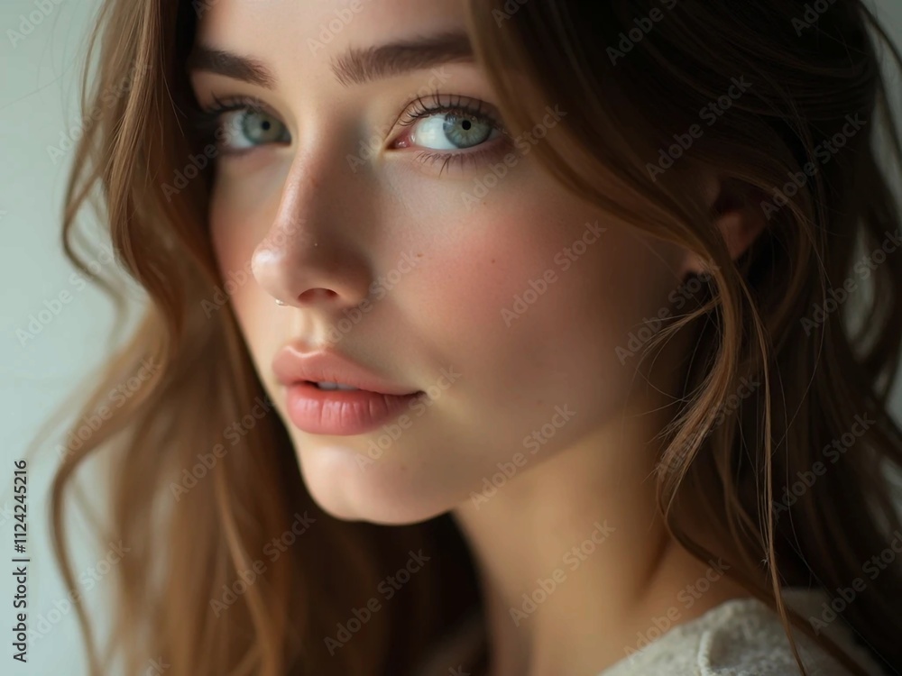 Subtle Tones: A Side Profile of Timeless Beauty
Subtle Tones: A Side Profile of Timeless Beauty
