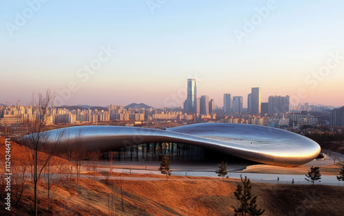 Wallpaper Mural city skyline at sunset Torontodigital.ca