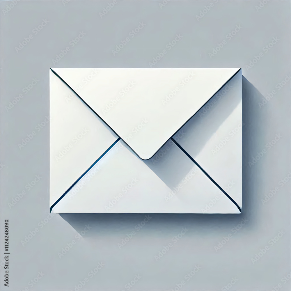 mail envelope icon on metal simple design mail envelope icon on metal simple design