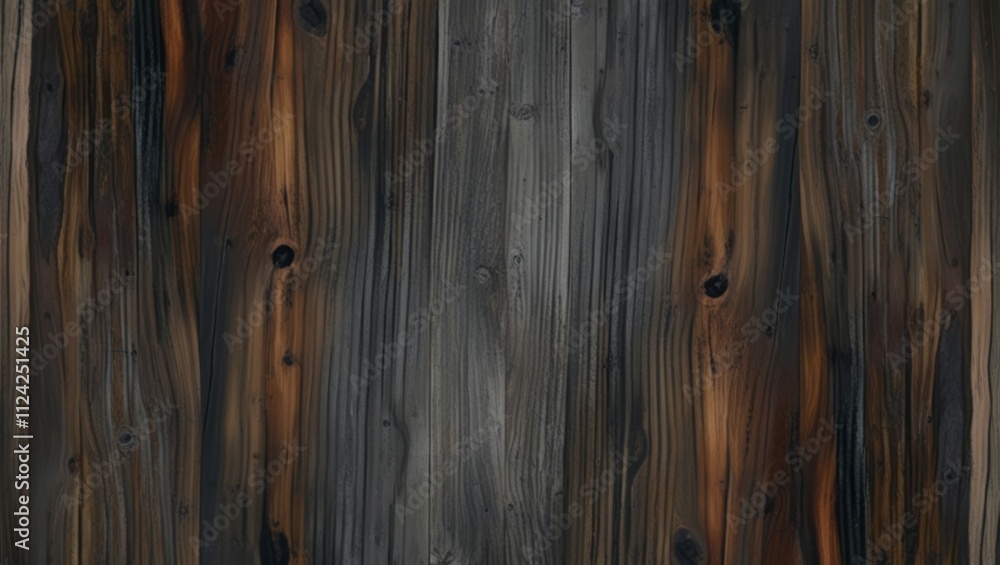 Weathered wooden wall with rough texture, perfect for a rustic backdrop Weathered wooden wall with rough texture, perfect for a rustic backdrop