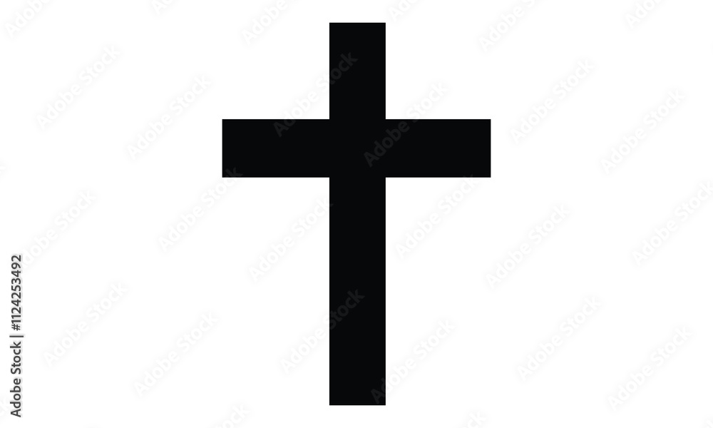 Cross icon. Christian Cross vector Cross icon. Christian Cross vector