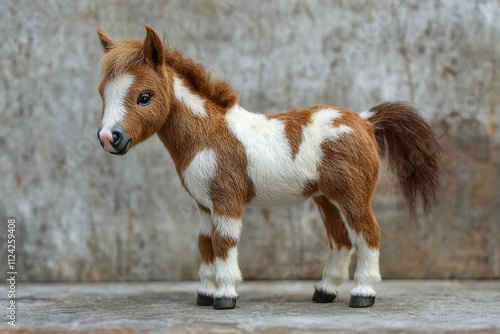 Falabella breed small horse Argentine mini pony photo