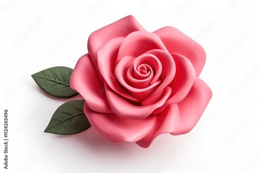 Fototapeta premium Flower rose blossom petal.