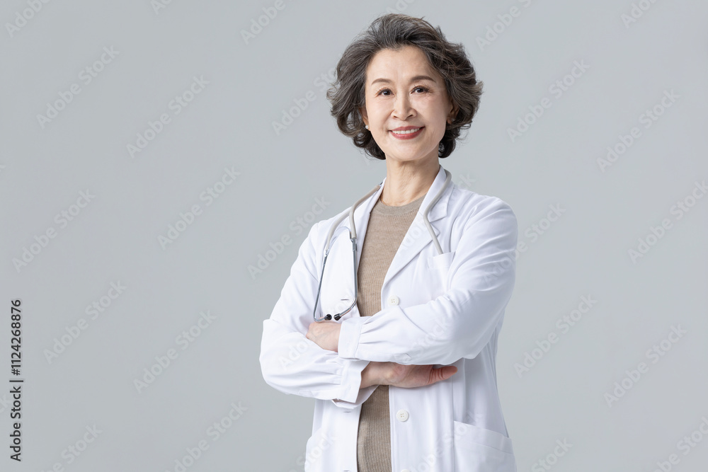 © Blue Jean Images - Portrait of senior female doctor © Blue Jean Images - Portrait of senior female doctor