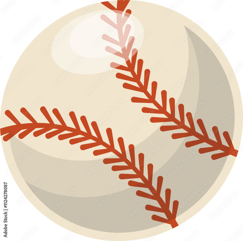 Vector Illustration of Baseball Sport Equipment Vector Illustration of Baseball Sport Equipment